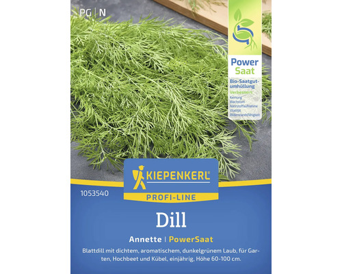 Dill Annette Kiepenkerl PowerSaat Samenfestes Saatgut Kräutersamen für ca. 300 Pflanzen Dill Annette Kiepenkerl PowerSaat Samenfestes Saatgut Kräutersamen für ca. 300 Pflanzen