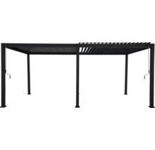 Freistehende Pergola aus Metall mit verstellbarem Lamellendach