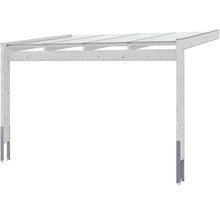 Holzcarport mit Glasdach