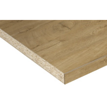 Panneau de particules avec structure en bois