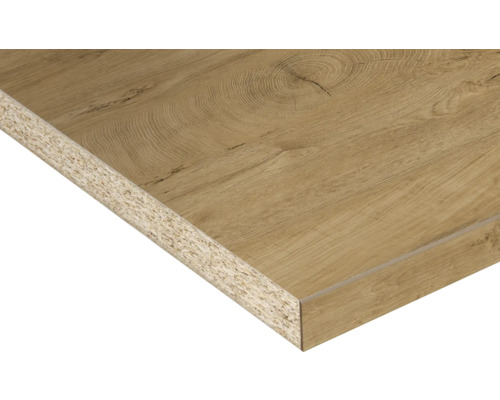 Panneau de particules avec structure en bois