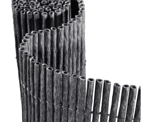 Canisse Konsta Premium Plus 300 x 90 cm anthracite Tapis de bambou comme écran d''intimité