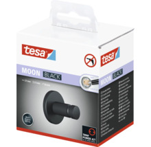 Patère salle de bain Tesa MOON BLACK noir mat 40563-00000-00