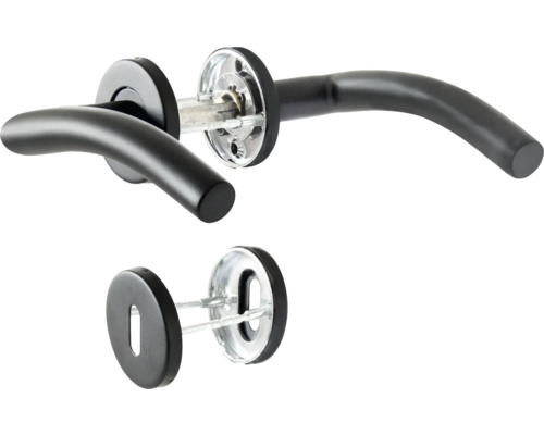 Türgriffgarnitur mit Schlüsselrosette