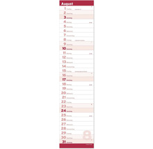 Page de calendrier d''août avec les jours fériés