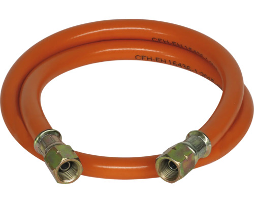 Gasschlauch mit Anschlüssen