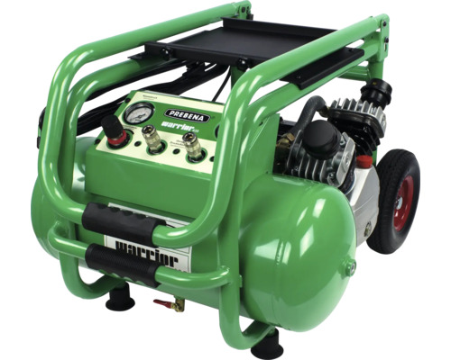 Compresseur Prebena Warrior 435 avec châssis, manomètre et raccords