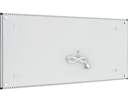 Rückseite eines Infrarot Heizpaneels mit Stromkabel