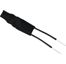 Elektronische Komponente mit zwei Anschlussdrähten