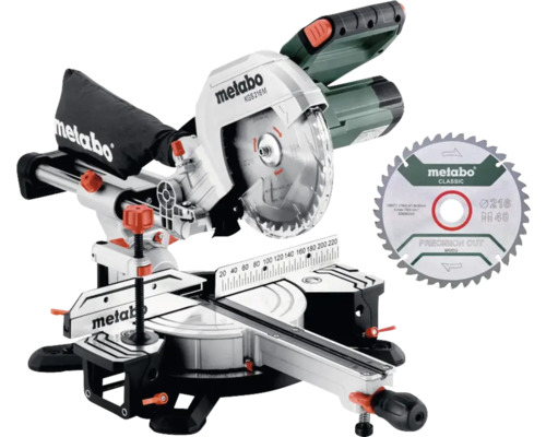 Scie à onglet Metabo KGS 216 M Set Scie à onglet Metabo KGS 216 M Set