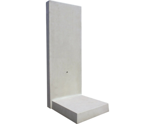 L-Stein Winkelstein Sichtbeton bewehrt grau 50 cm x 12 cm x 205 cm Fußtiefe = 115 cm L-Stein Winkelstein Sichtbeton bewehrt grau 50 cm x 12 cm x 205 cm Fußtiefe = 115 cm