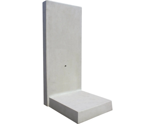 L-Stein Winkelstein Sichtbeton bewehrt grau 50 cm x 12 cm x 180 cm Fußtiefe = 100 cm L-Stein Winkelstein Sichtbeton bewehrt grau 50 cm x 12 cm x 180 cm Fußtiefe = 100 cm