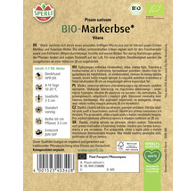 Samenpackung Markerbse Vitara in Bio Qualität