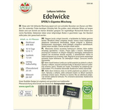 Samenpackung Edelwicke von Sperli
