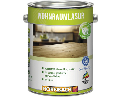 Lasure d'intérieur HORNBACH blanc 2,5 l