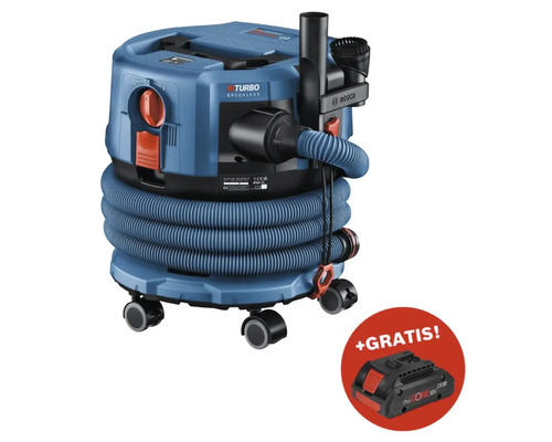 Aspirateur sur batterie classe M Bosch Professional GAS 18V-12 MC, sans batterie ni chargeur