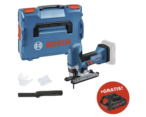 Scie sauteuse sans fil Bosch Professional GST 18V-125 S, sans batterie ni chargeur avec L-BOXX 136