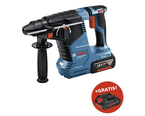 Akku-Bohrhammer Bosch Professional GBH 18V-24 C + GRATIS Zugabeartikel 18V Akku ProCORE18V (4,0Ah)