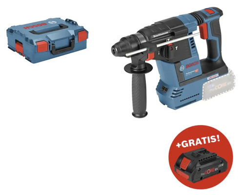 Marteau perforateur sans fil avec SDS plus Bosch Professional GBH 18V-26 avec L-BOXX 136, sans batterie ni chargeur