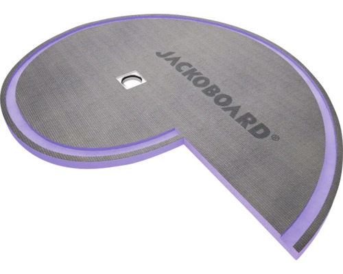 Élément de sol JACKOBOARD® pour douche hélicoïdale Aqua Spiral accès à gauche Elément de receveur de douche Jackoboard avec écoulement