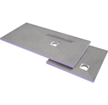 JACKOBOARD® Aqua befließbares Duschelement 1800 mm x 900 mm x 40 mm Ablauf dezentral