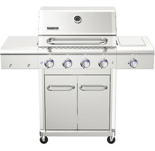 Chariot de barbecue Tenneker avec meuble bas et cinq brûleurs