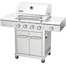 Barbecue Tenneker avec espace de rangement et quatre brûleurs