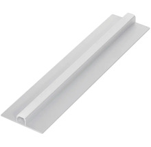 PROTEKTOR LUMINO LED Flächenprofil Alufarben inkl. Kunststoffabdeckung opal für LED Strips 2000 mm x 14 mm