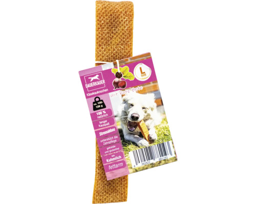 Hundesnack DAUERKAUER Rote Bete Dauerkauer L aus Milch 1 Stück ca.100-129 g, Zahnpflege, Stressabbau für Hunde , Kauartikel, Käsekauknochen Käsekaustange mit Rote Bete für Hunde, circa 100 bis 129 Gramm