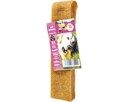 Os à mâcher au fromage Bauer Kauer à la betterave rouge pour chiens