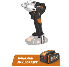 Clé à chocs à batterie Worx Nitro avec batterie supplémentaire