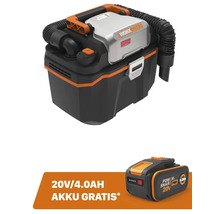 Aspirateur sans fil Worx Nitro avec une batterie de 20 volts et 4,0 ampères-heures