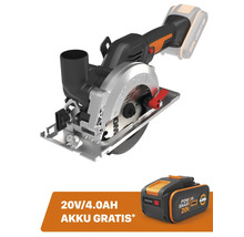 Scie circulaire à main à batterie avec batterie