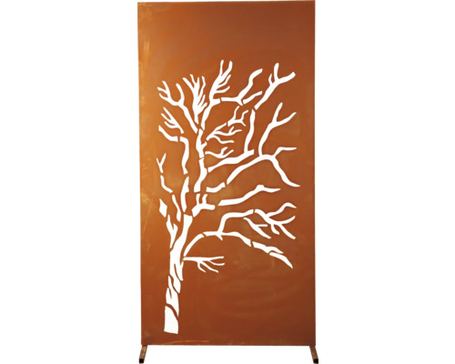 Paravent avec motif d''arbre pour le jardin