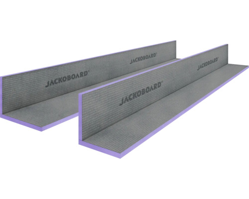 Deux panneaux de construction Jackoboard en forme de L