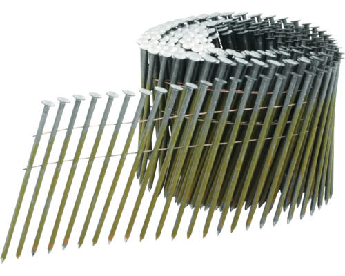 Coilnägel auf Drahtband