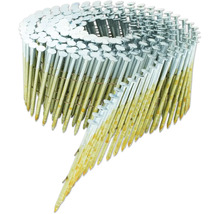Clous sertis sur fil métallique pour utilisation dans les cloueurs pneumatiques