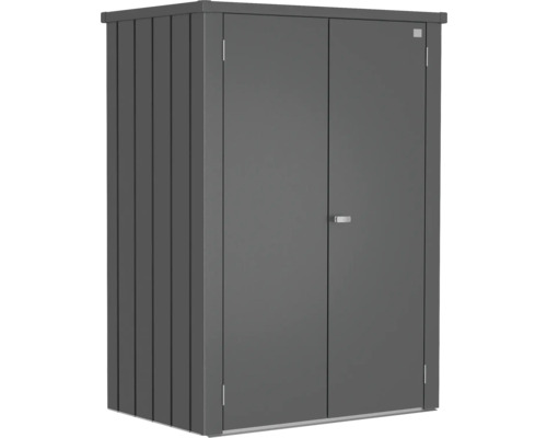 Armoire de terrasse biohort Romeo L High 132 x 87 x 181 cm gris foncé métallique Armoire de terrasse biohort Romeo L High 132 x 87 x 181 cm gris foncé métallique