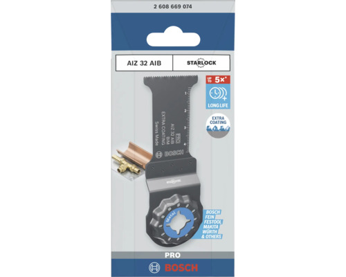 Lame de scie plongeante Bosch AIZ 32 AIB dans l''emballage