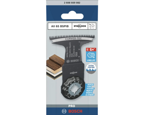 Lame de scie plongeante Bosch All 65 BSPIB dans son emballage
