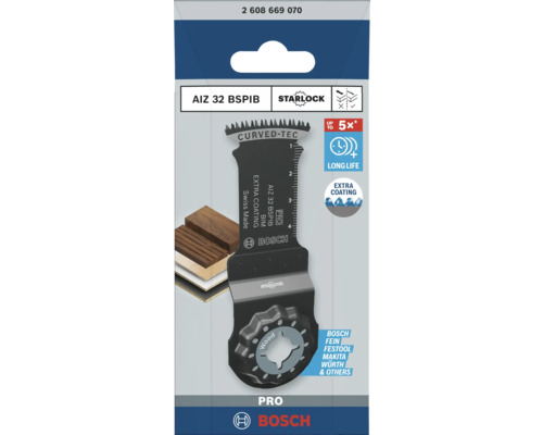 Lame de scie plongeante Bosch AIZ 32 BSPIB Starlock pour bois
