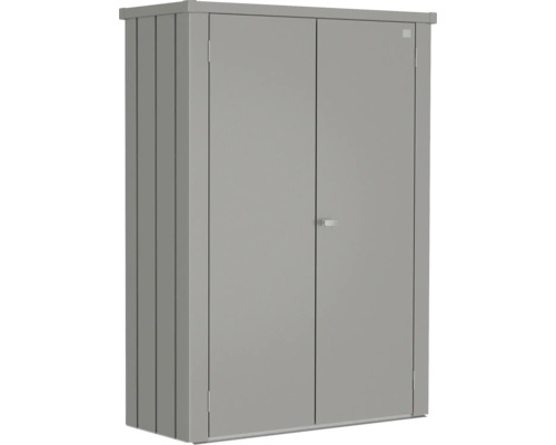 Armoire de terrasse biohort Romeo M High 132 x 57 x 181 cm gris quartz métallique Armoire de terrasse biohort Romeo M High 132 x 57 x 181 cm gris quartz métallique