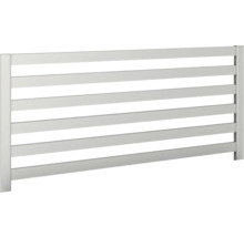 Radiateur moderne avec ailettes de chauffage horizontales