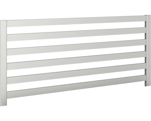 Treillis pour plantes Biohort pour carré potager 4 m 398,3 x 91,1 cm gris quartz-métallique Radiateur moderne avec ailettes de chauffage horizontales