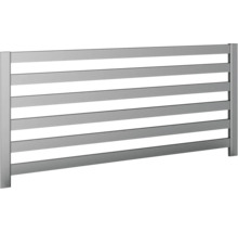 Sèche-serviettes de radiateur en métal avec barres horizontales