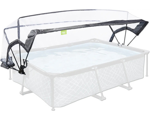 Couverture de piscine au-dessus d''une piscine