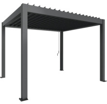 Freistehende Lamellenpergola aus Metall