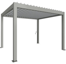 Freistehende Pergola mit Lamellendach für den Garten