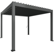 Freistehende Terrassenüberdachung mit Lamellendach