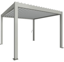 Freistehende Terrassenüberdachung mit Lamellendach